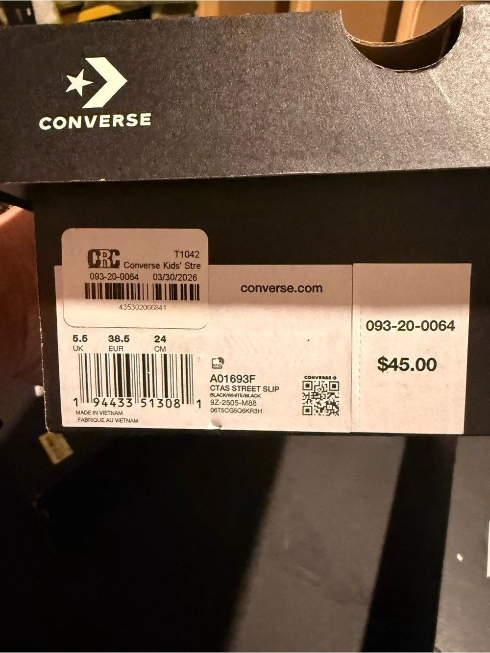 Converse classic low